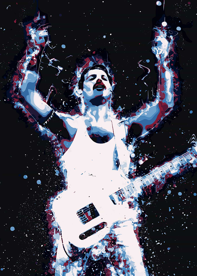 Freddie Mercury Digital Art