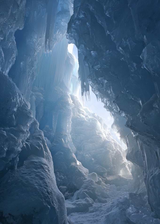 Ice Cave Interior