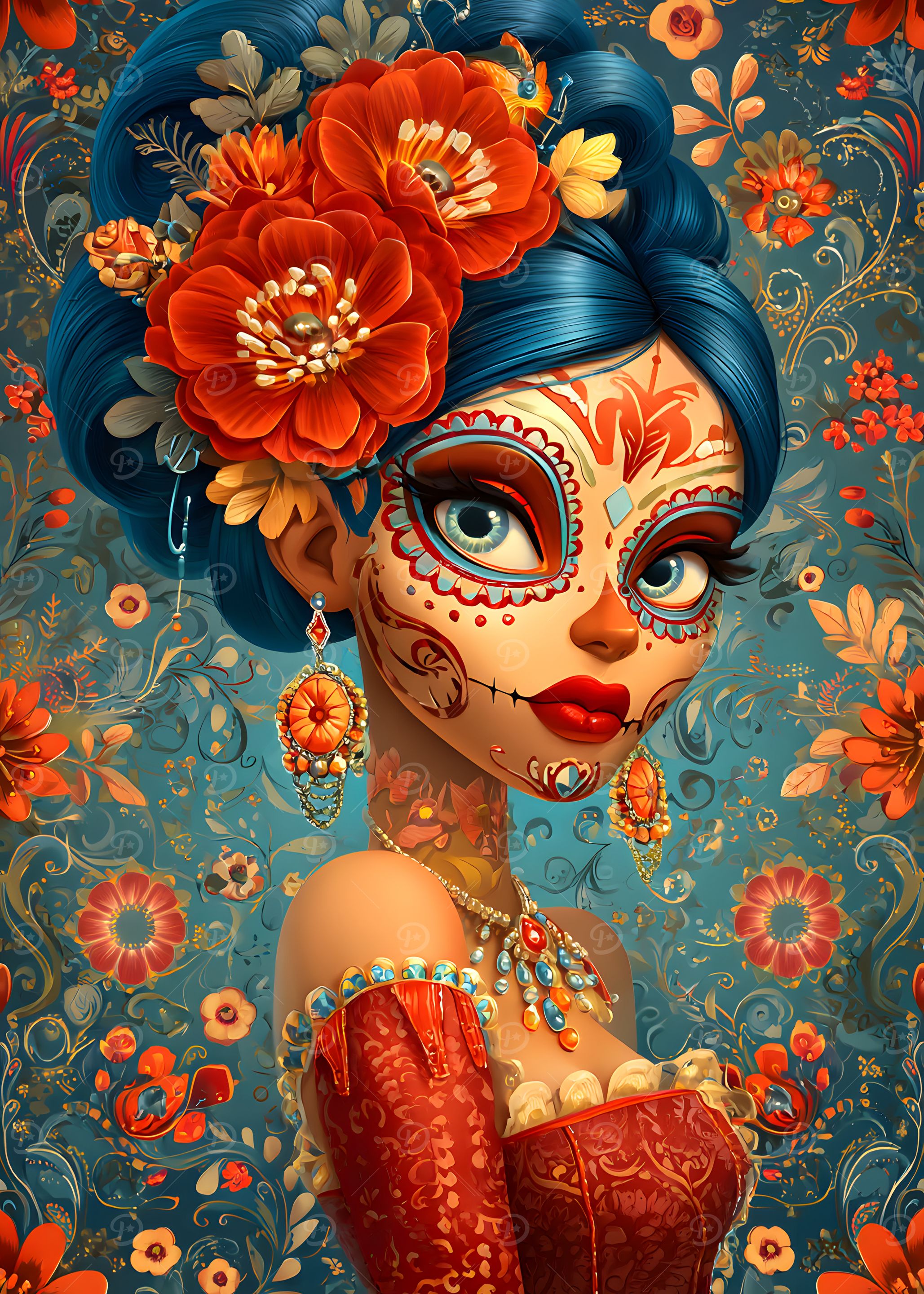 Day of the Dead Portrait