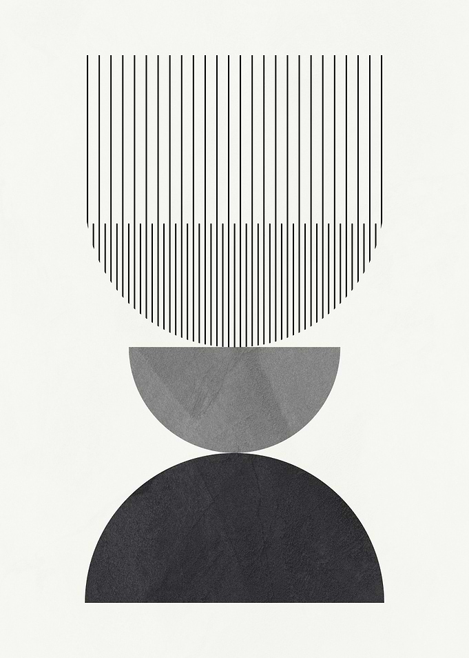 Minimalist Geometric Composition