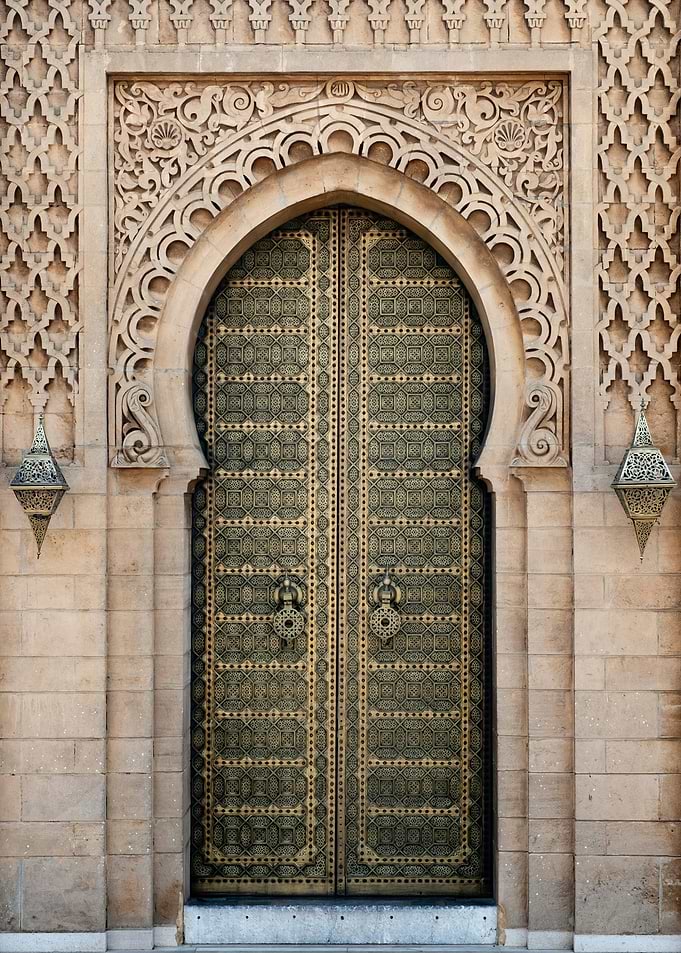 Ornate Moroccan Doorway