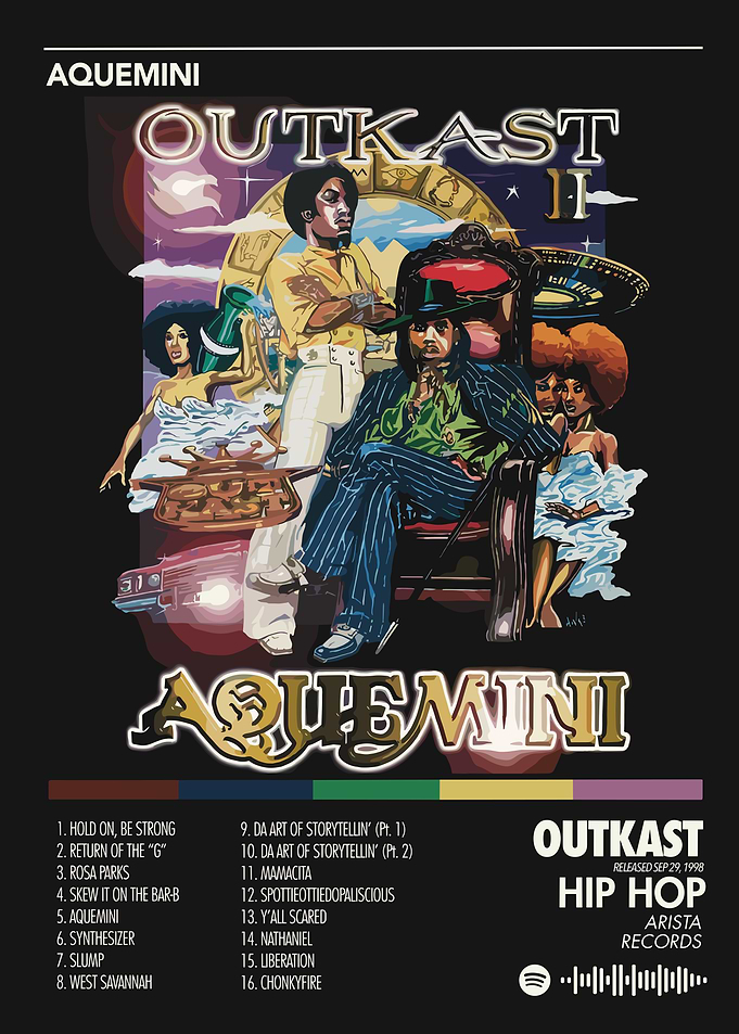 Outkast Aquemini Album Cover Art