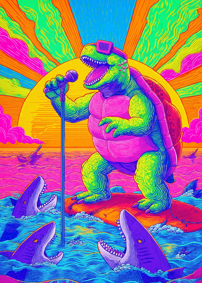 Singing Turtle Sharks