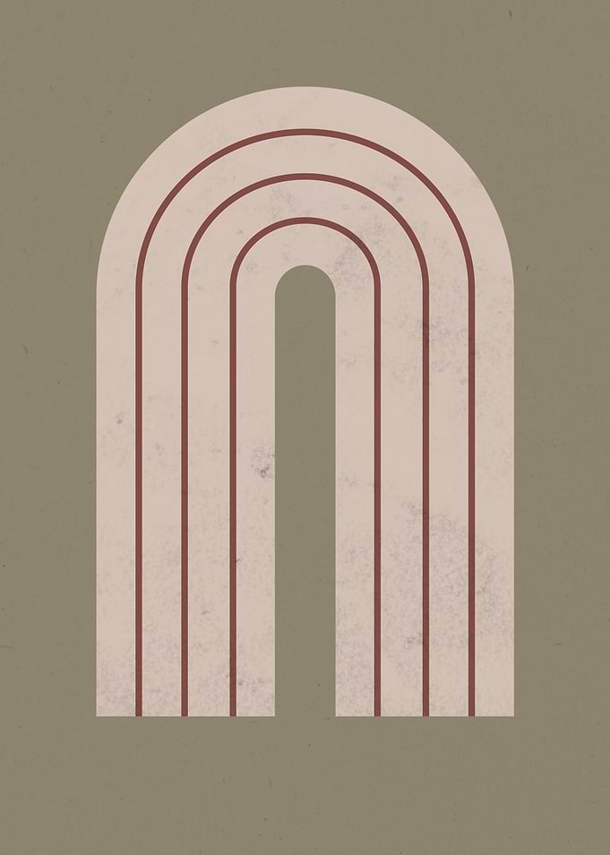 Abstract Arch Bohemian