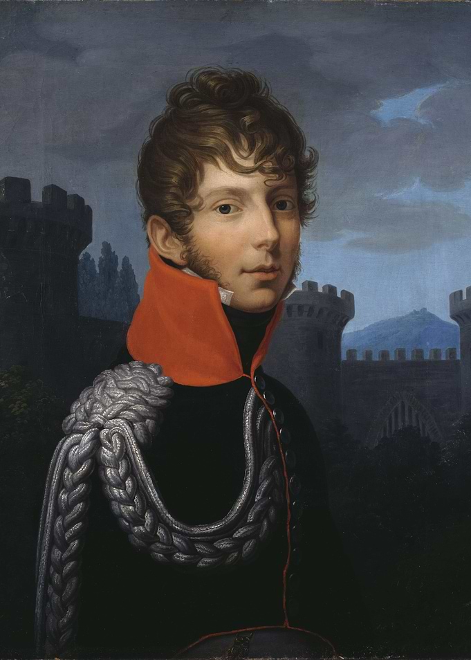 Portrait of a Young Military Officer