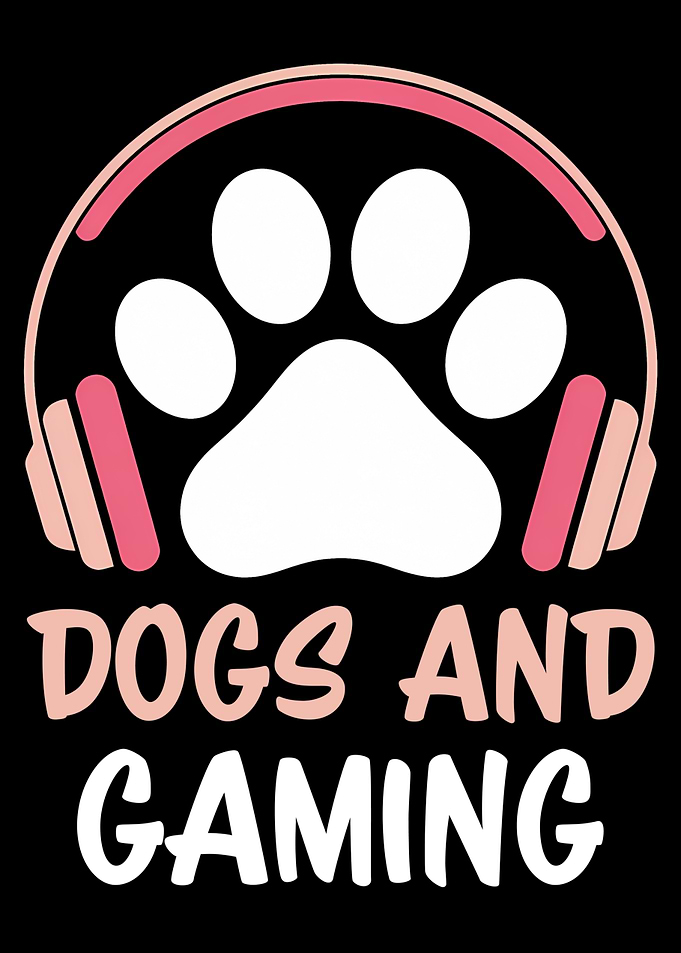Dogs and Gaming Graphic Design