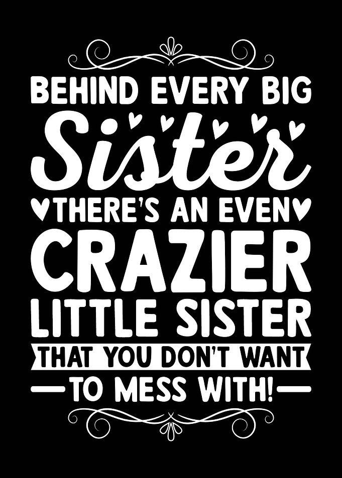 Sisterly Love Big and Little