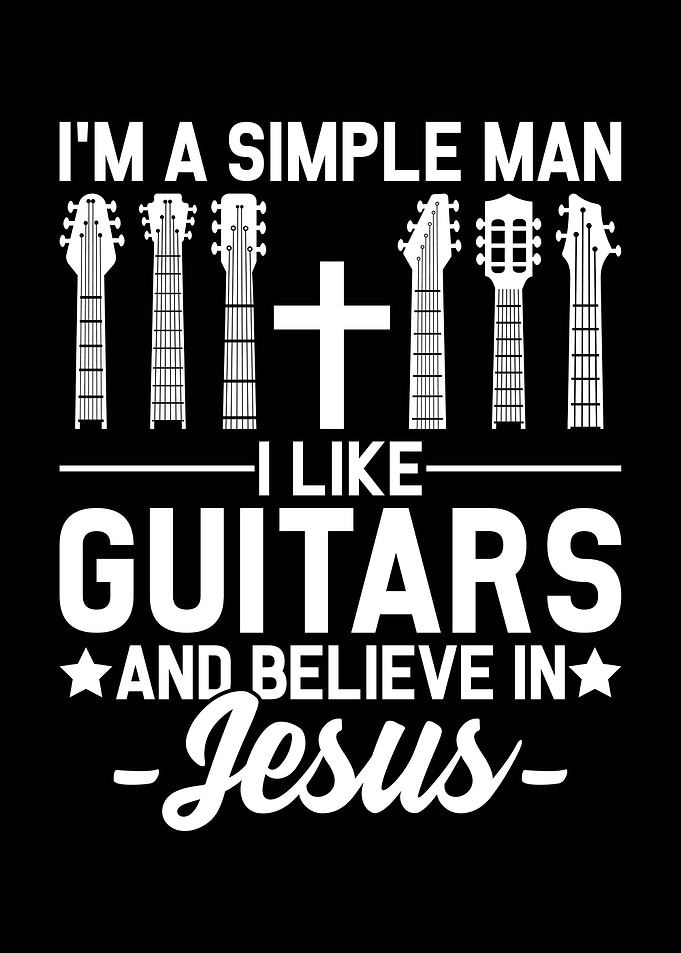Simple Man Guitars and Jesus