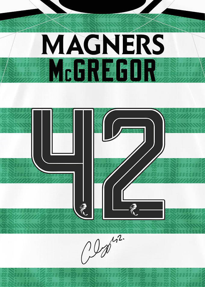 Callum McGregor Captain 2025/26 Celtic Shirt #42