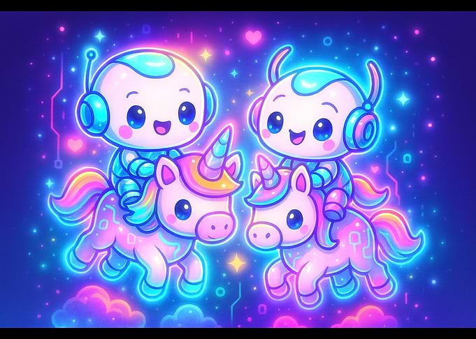 Cyber Unicorn Ride