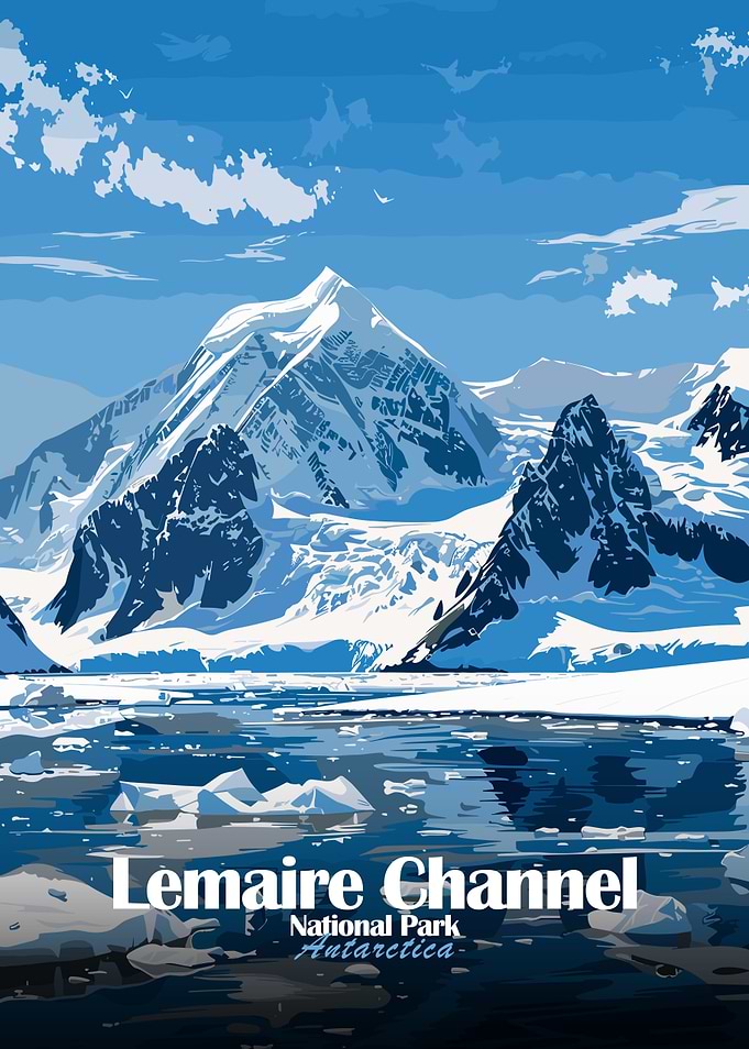 Lemaire Channel Antarctica National Park