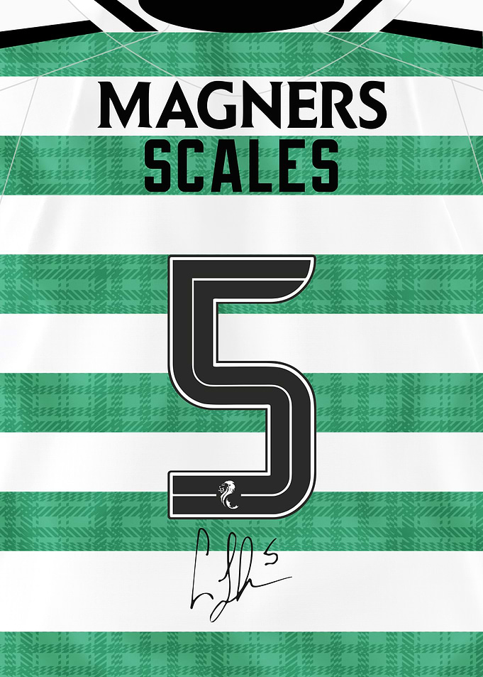 Liam Scales 2025/26 Celtic Shirt Number 5