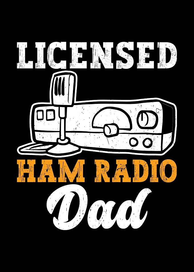 Licensed Ham Radio Dad