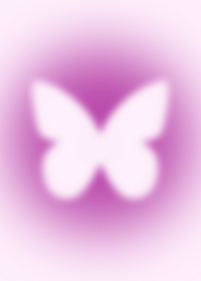Blurred Butterfly in Pink Hues