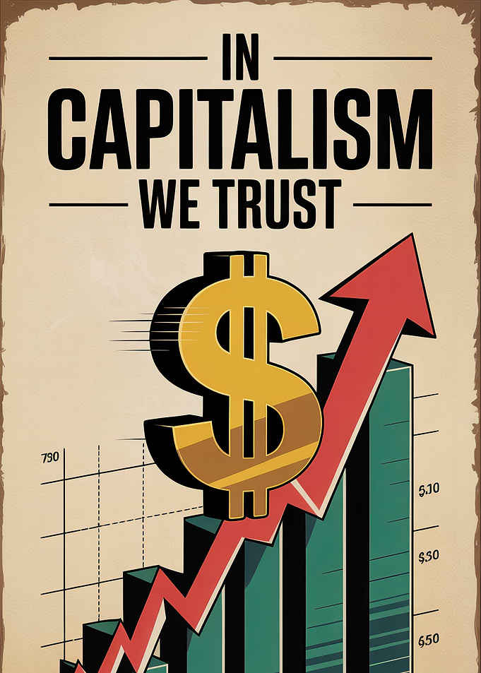 In Capitalism We Trust Poster