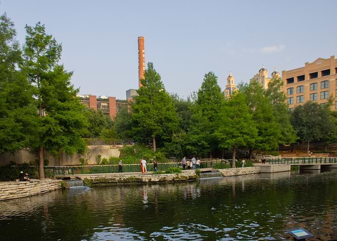 San Antonio Pearl Riverwalk Landscape