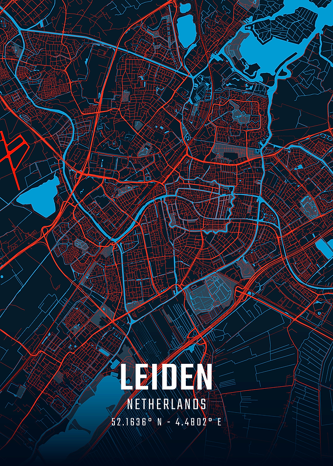 Leiden City Map