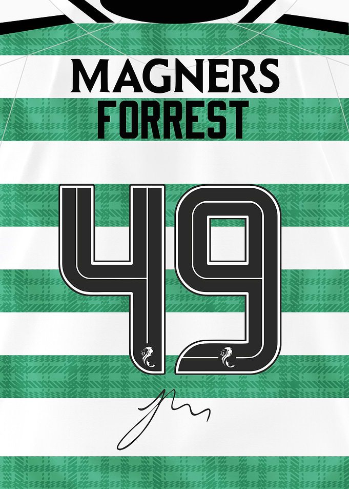James Forrest 49 2025/26 Celtic Shirt