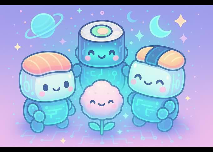 Sushi Bot Trio