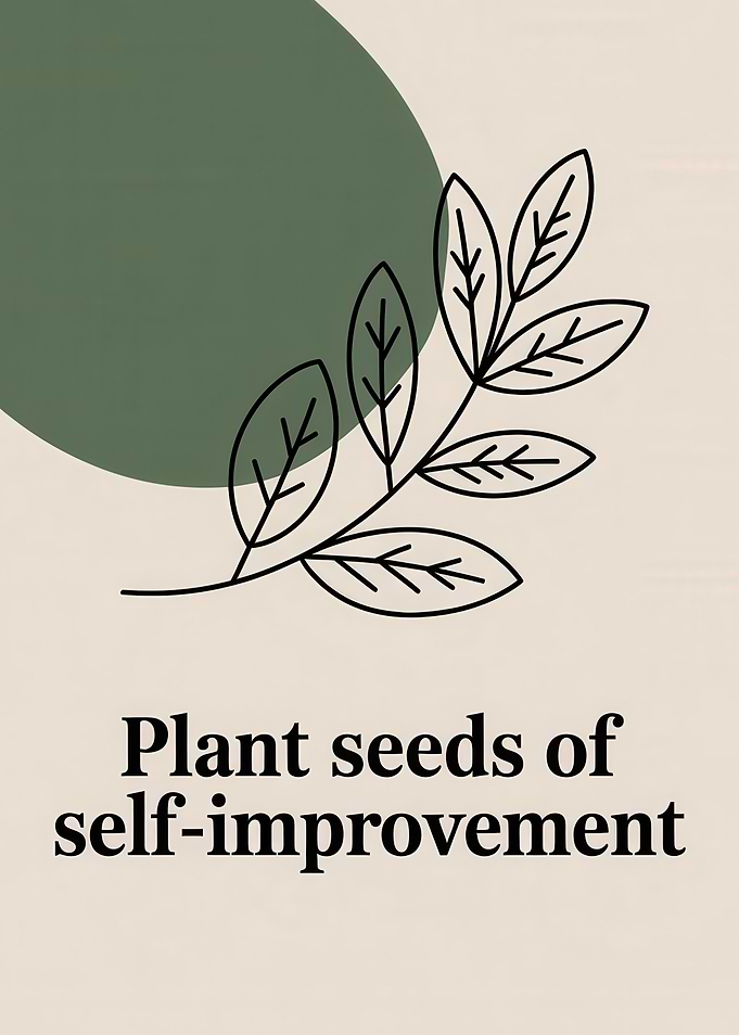 Plant Seeds of Self-Improvement