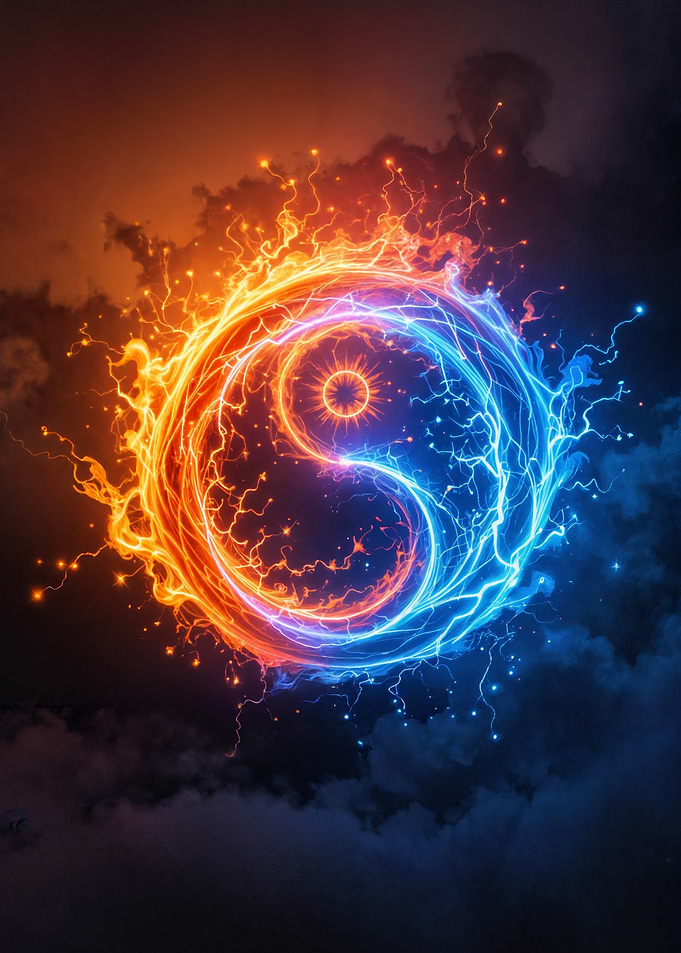 Yin Yang Fire and Ice