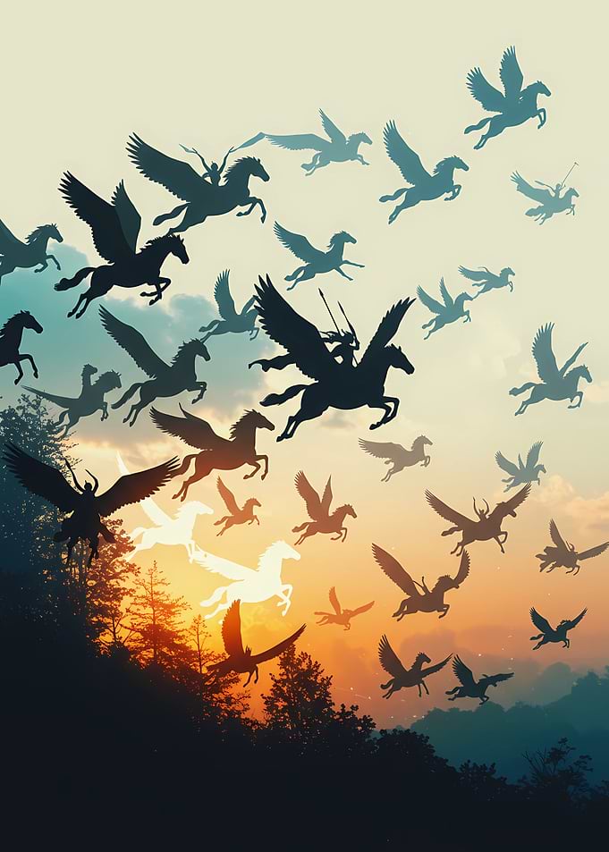 When Valkyries Ride the Skies