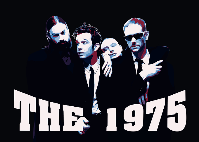 The 1975 Band Portrait