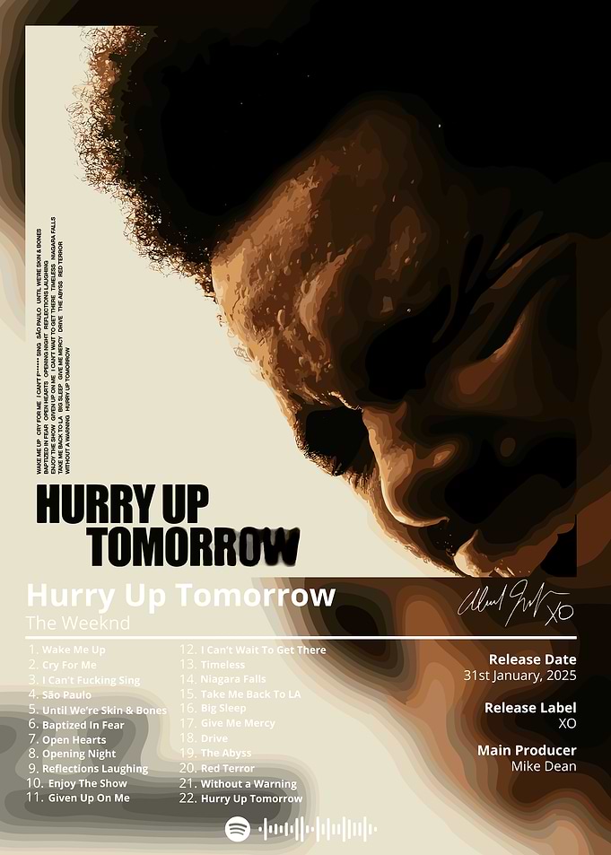 The Weeknd Hurry Up Tomorrow