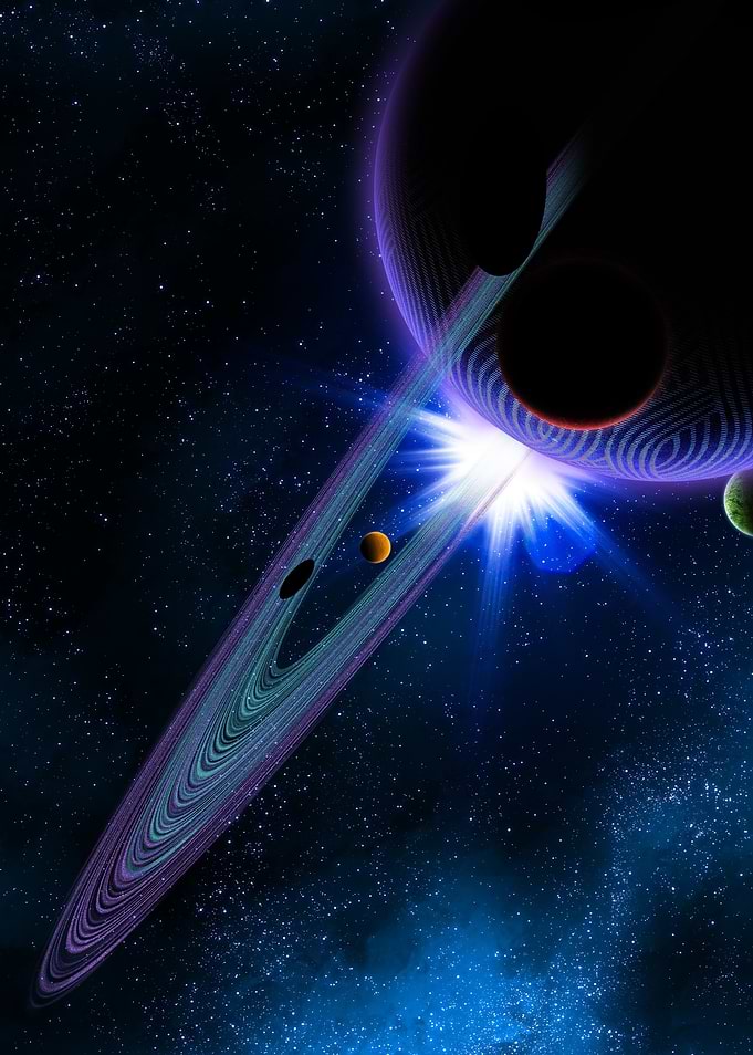 Space Galaxy Planet