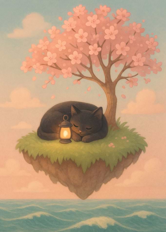 Lantern Dreams on Cherry Blossom Isle