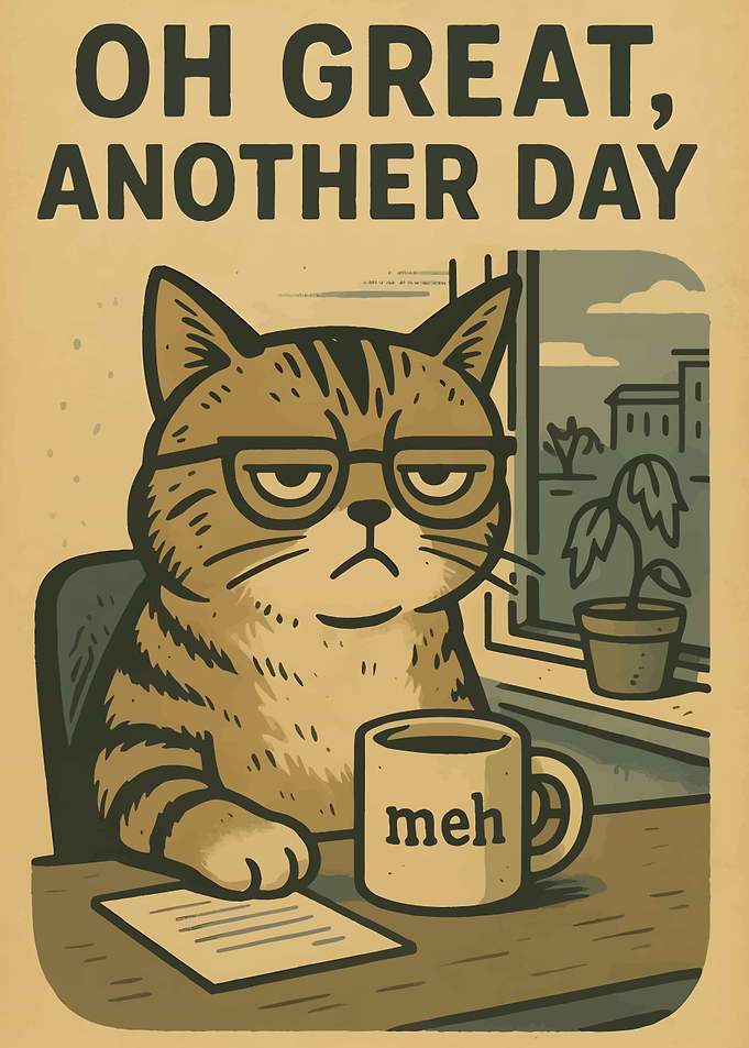 Grumpy Cat Another Day