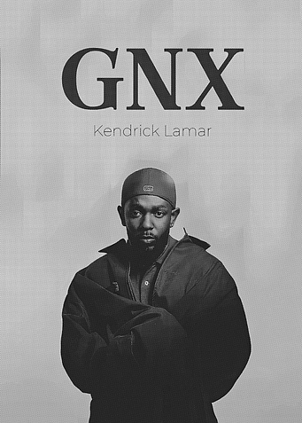 GNX Kendrick Lamar Black and White