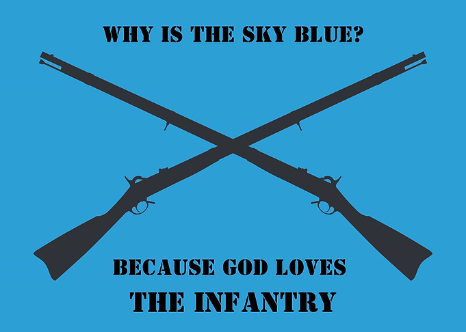 Infantry Love Rifle Silhouette