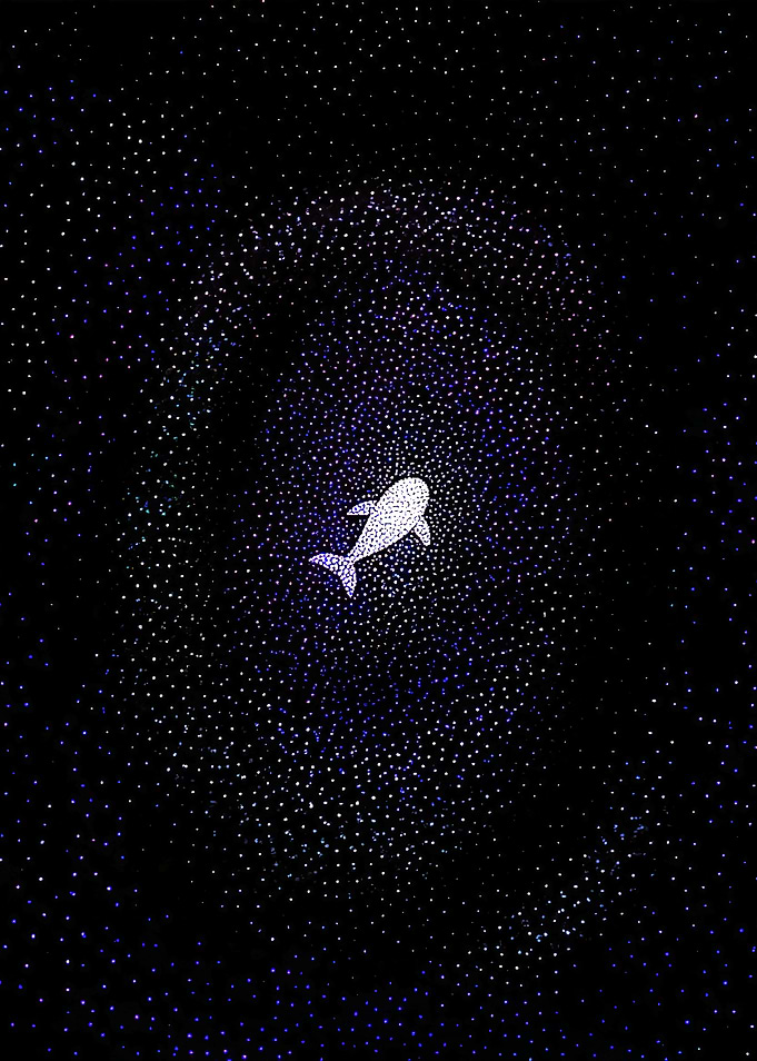 Lonely Whale in the Cosmos