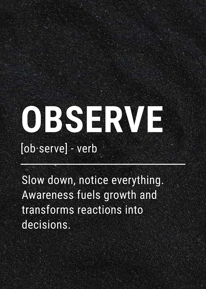 Observe Definition