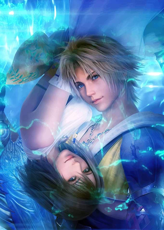 Final Fantasy X Tidus and Yuna