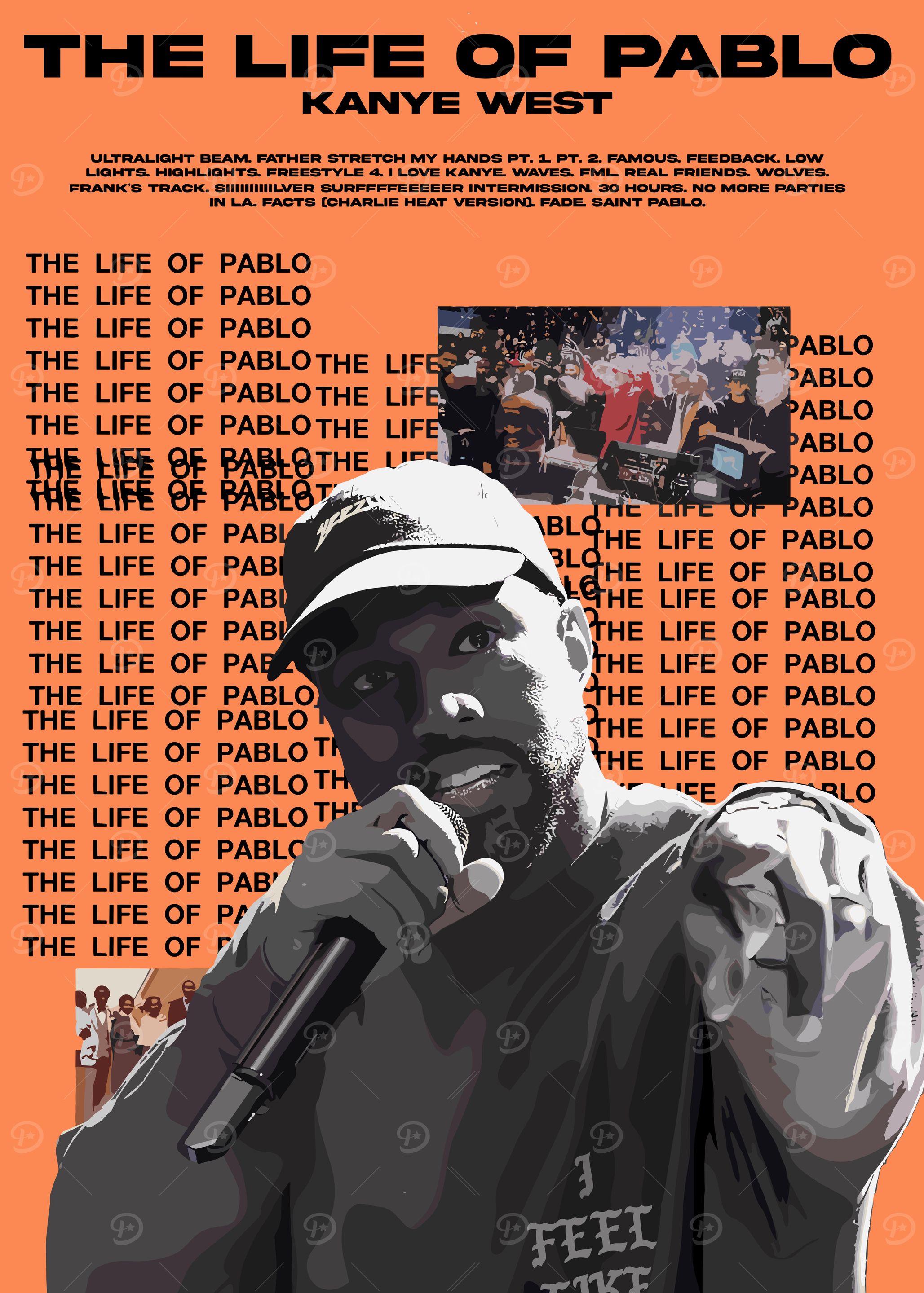 Kanye West The Life of Pablo album cover