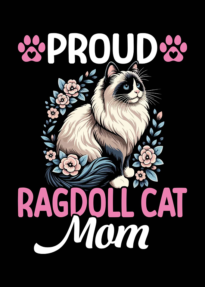 Proud Ragdoll Cat Mom