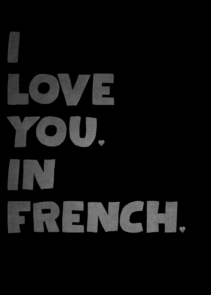 I Love You In French