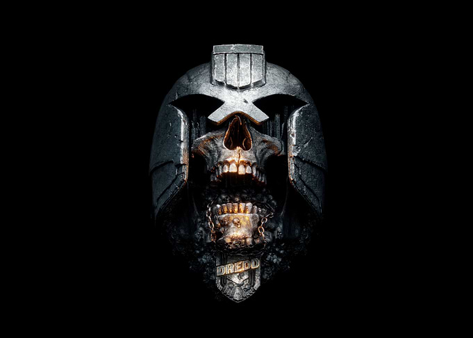 Judge Dredd Skull Helmet