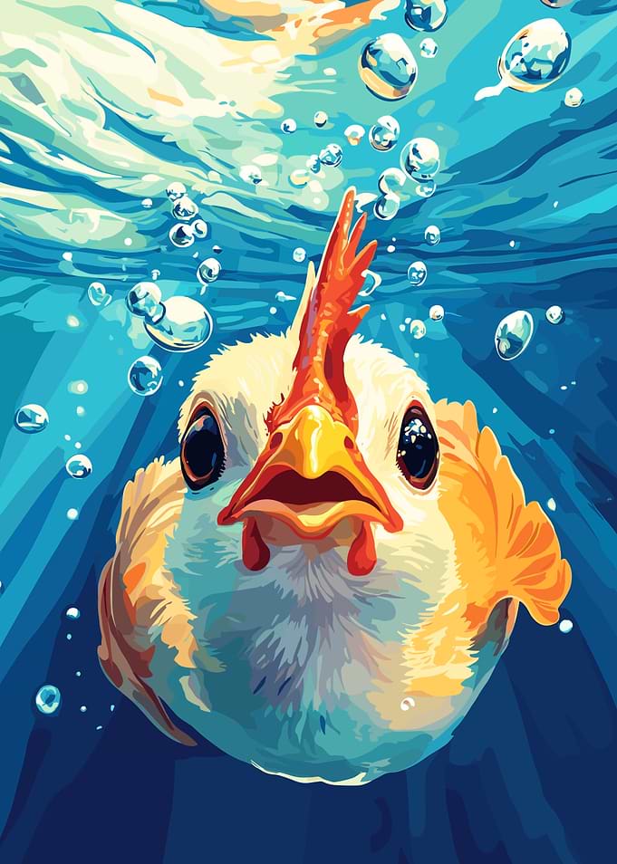 Underwater Chicken