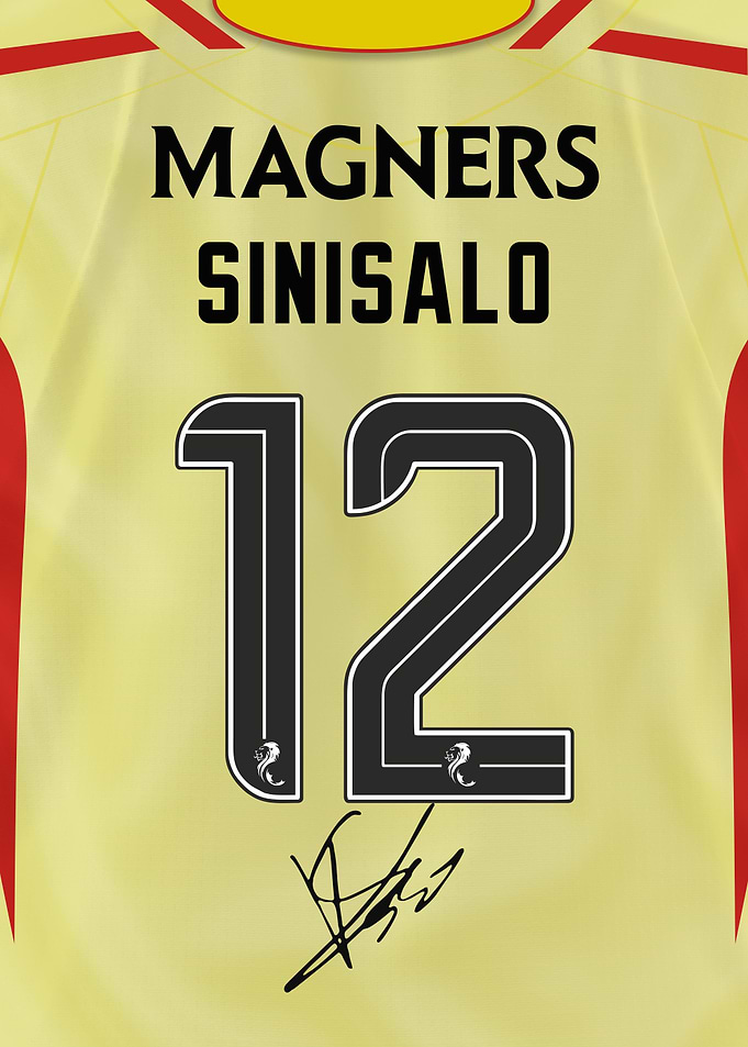 Viljami Sinisalo Celtic Goalkeeper Jersey Number 12