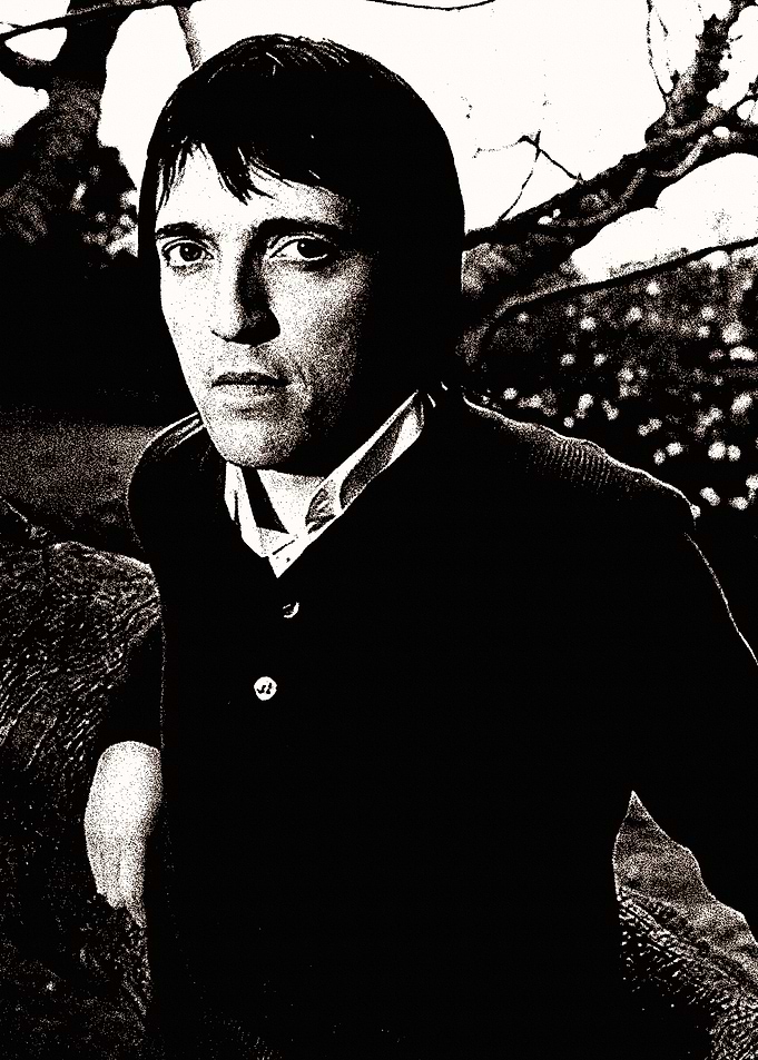Monochrome Portrait of a Colin Greenwood
