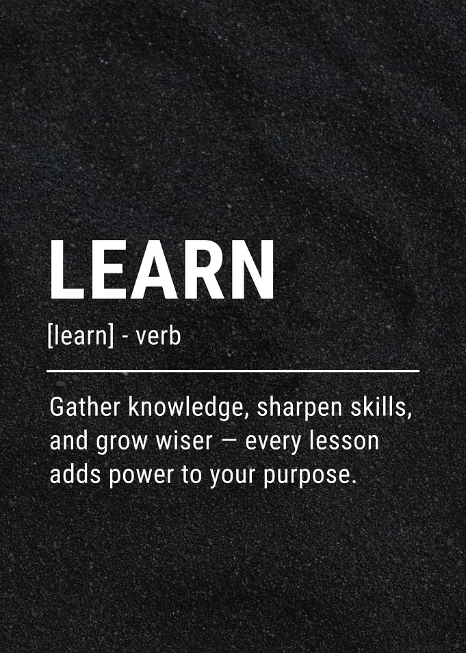 Learn Definition