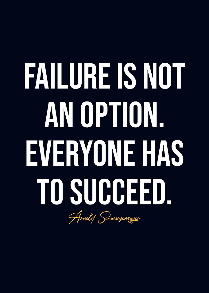 Failure is not an option