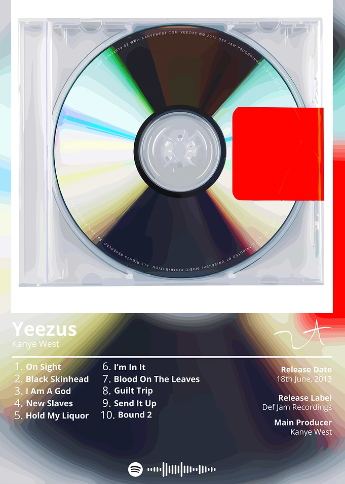 Kanye West Yeezus Album Cover