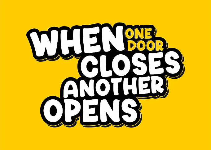 Inspirational Quote: When One Door Closes