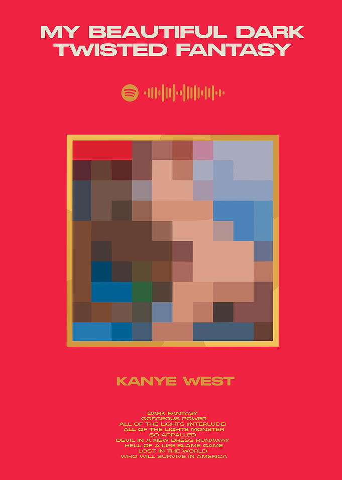 kanye west My Beautiful Dark Twisted Fantasy Album
