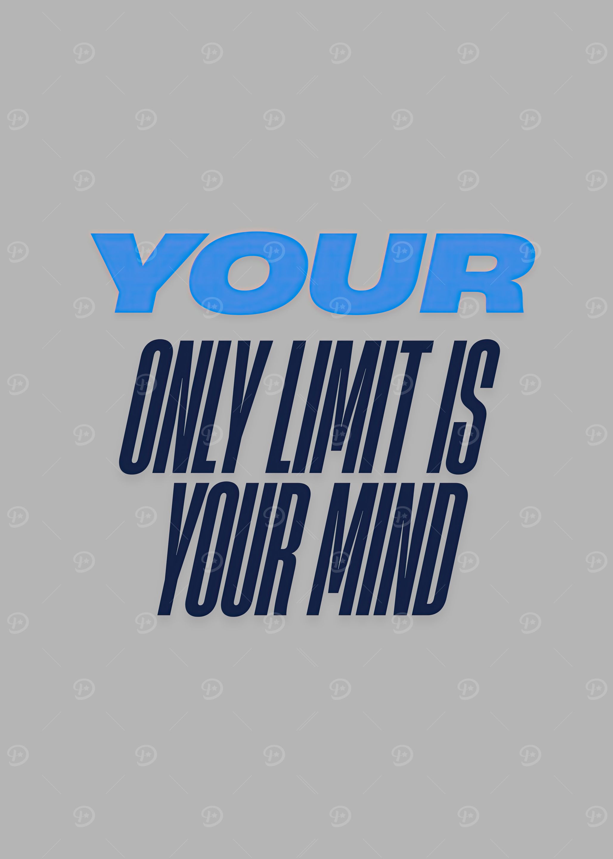 Inspirational Quote: Your Only Limit
