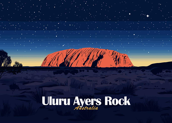 Uluru Ayers Rock Australia Landscape